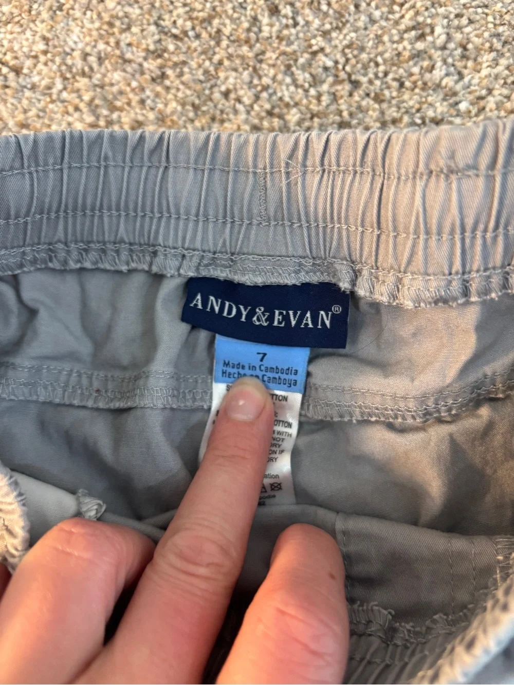 Lot of boy’s 6/7 drawstring pants pull on boy joggers